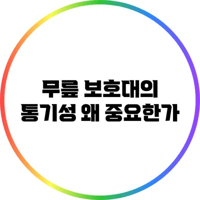 무릎 보호대의 통기성: 왜 중요한가?